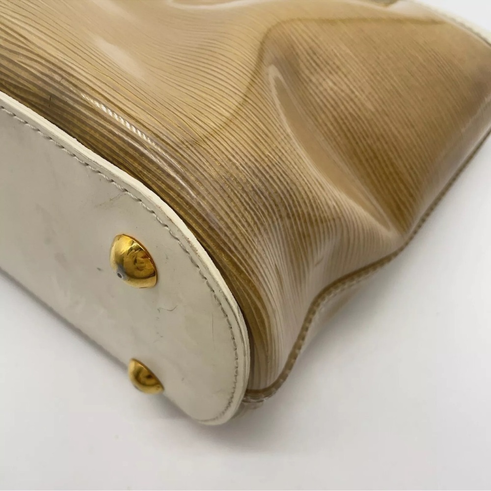 Authentic Louis Vuitton  Epi Mini Lagoon Bay Plage Handbag terry cloth inside - Picture 14 of 17